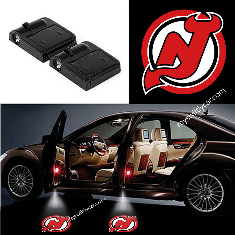 New Jersey Devils national hockey league NHL car projector light LED wireless ice hockey