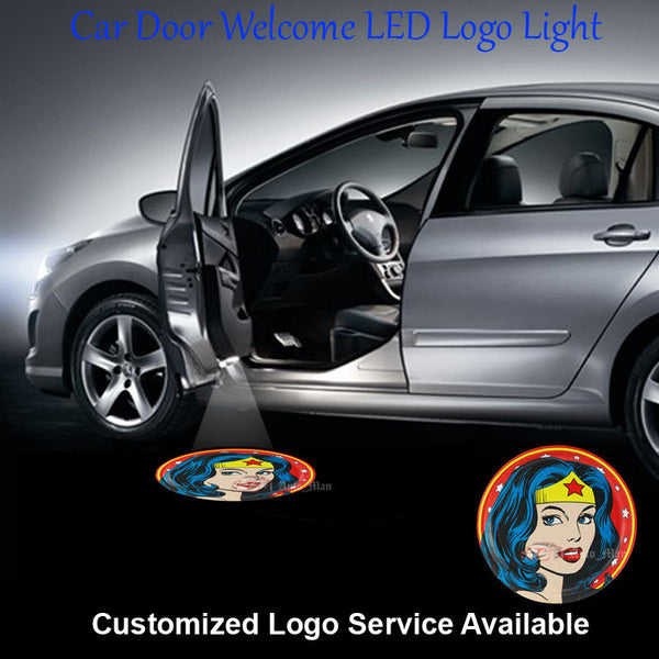 Wonder woman car on sale door light