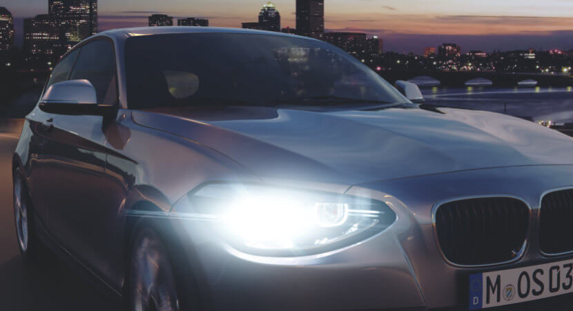 If your car could travel at the speed of the light, would your headlights work?