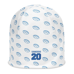 Personalized Detroit Lions Beanie: Show Your Pride with Custom Name and Player Number!