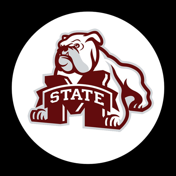 2 Wireless LED Mississippi State Bulldogs Shadow Car Door Light