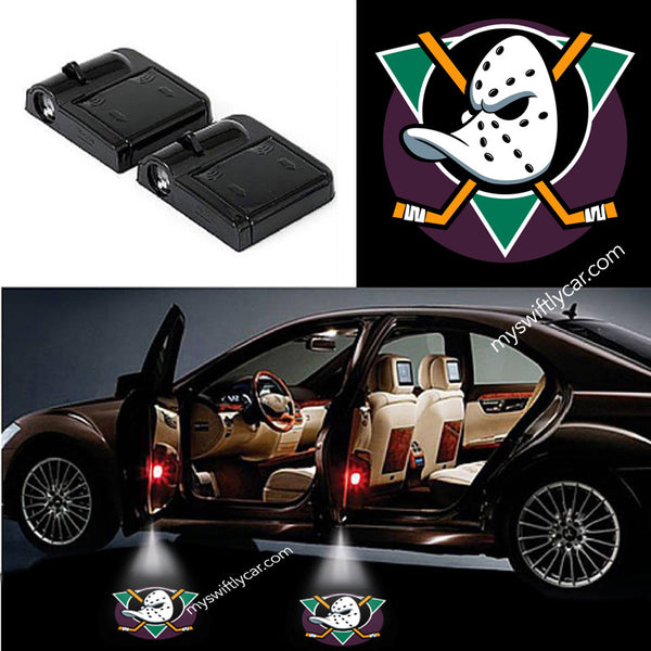 anaheim ducks wireless car light led logo