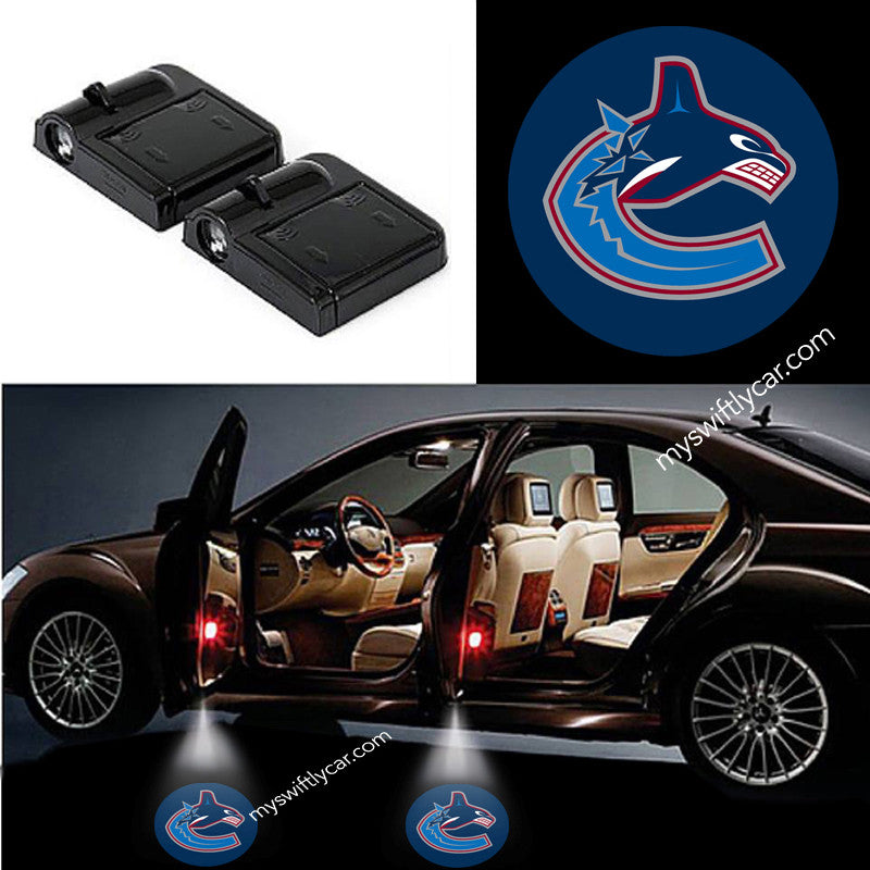 Vancouver Canucks national hockey league NHL car projector light LED wireless ice hockey