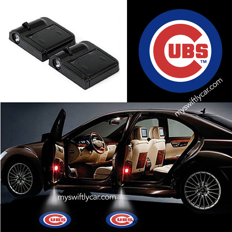 Chicago Cubs national hockey league NHL car projector light LED wireless ice hockey