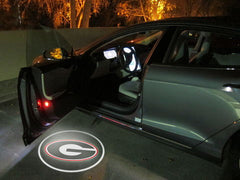 2 Wireless LED Georgia Bulldogs Shadow Car Door Light