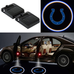 2 Wireless LED Laser Indianapolis Colts Car Door Light