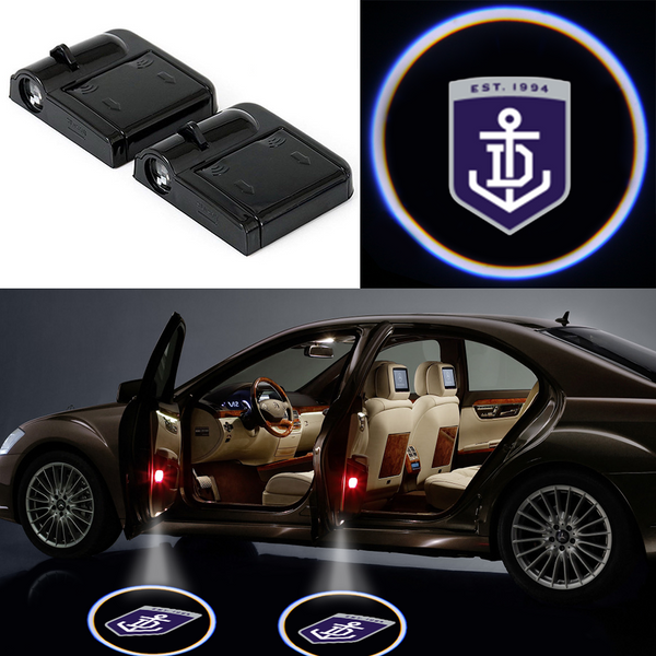 2 Wireless LED Fremantle Dockers Car Door Light