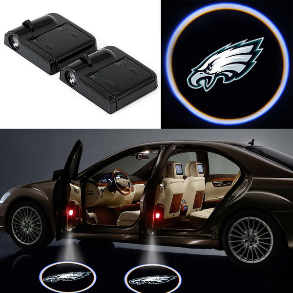 2 Wireless LED Philadelphia Eagles Car Door Light