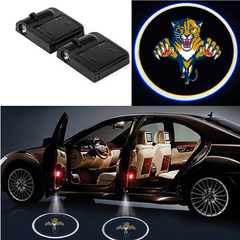 2 Wireless LED Laser Panthers Shadow Car Door Light