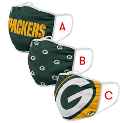 Green Bay Packers Mask and Ear Saver