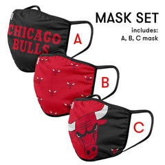 Chicago Bulls Mask and Ear Saver