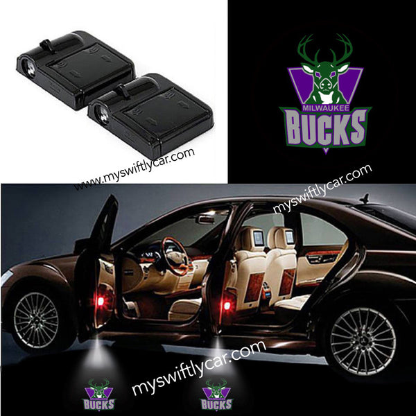 Milwaukee Bucks car light wireless free best cheapest