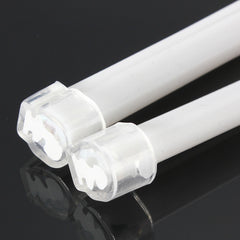 2 45CM Gel Silicon Pure White Flexible Soft Tube Daytime Running Light