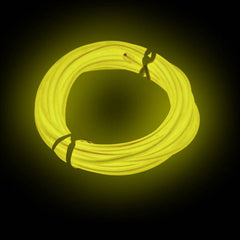 5M Multicolor Wire Tube Rope Battery Powered Flexible Neon Light Car With Controller